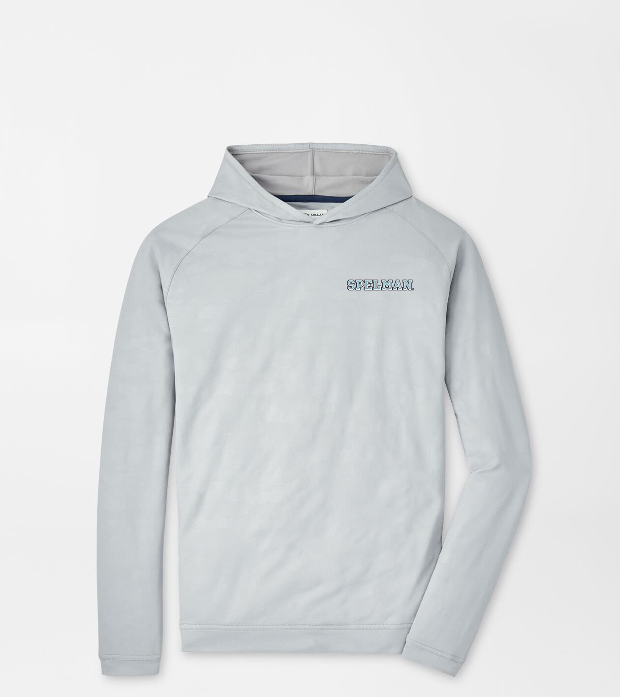Spelman College Pine Logo Camo Performance Hoodie