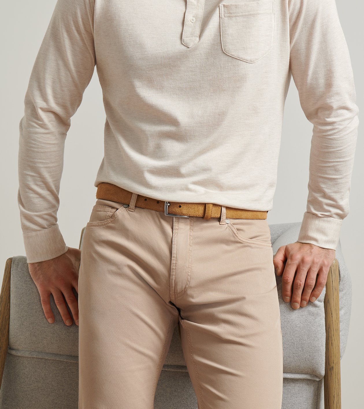Excursionist Suede Belt | Men's Belts | Peter Millar