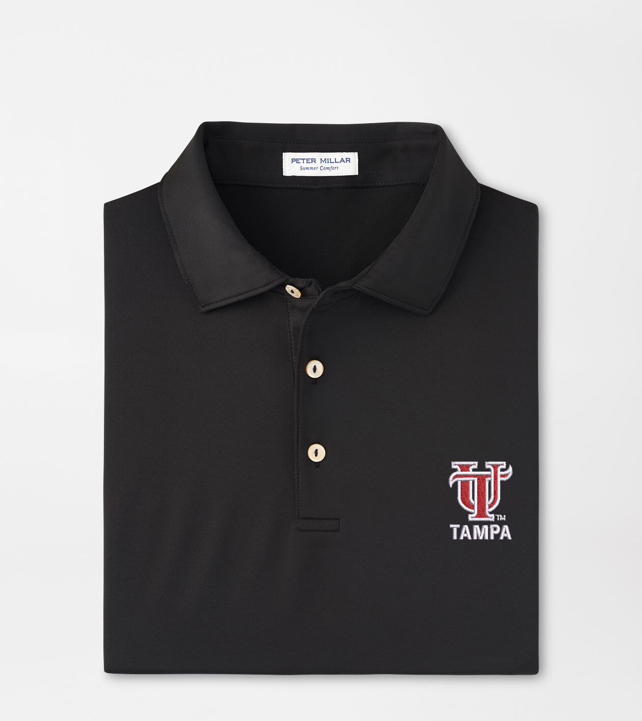 Tampa Solid Performance Jersey Polo (Sean Self Collar)