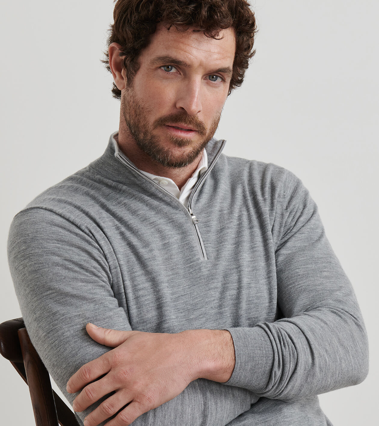 *p(R)ojectR® sweater Excursionist Flex Quarter-Zip Sweater | Men's Sweaters | Peter Millar