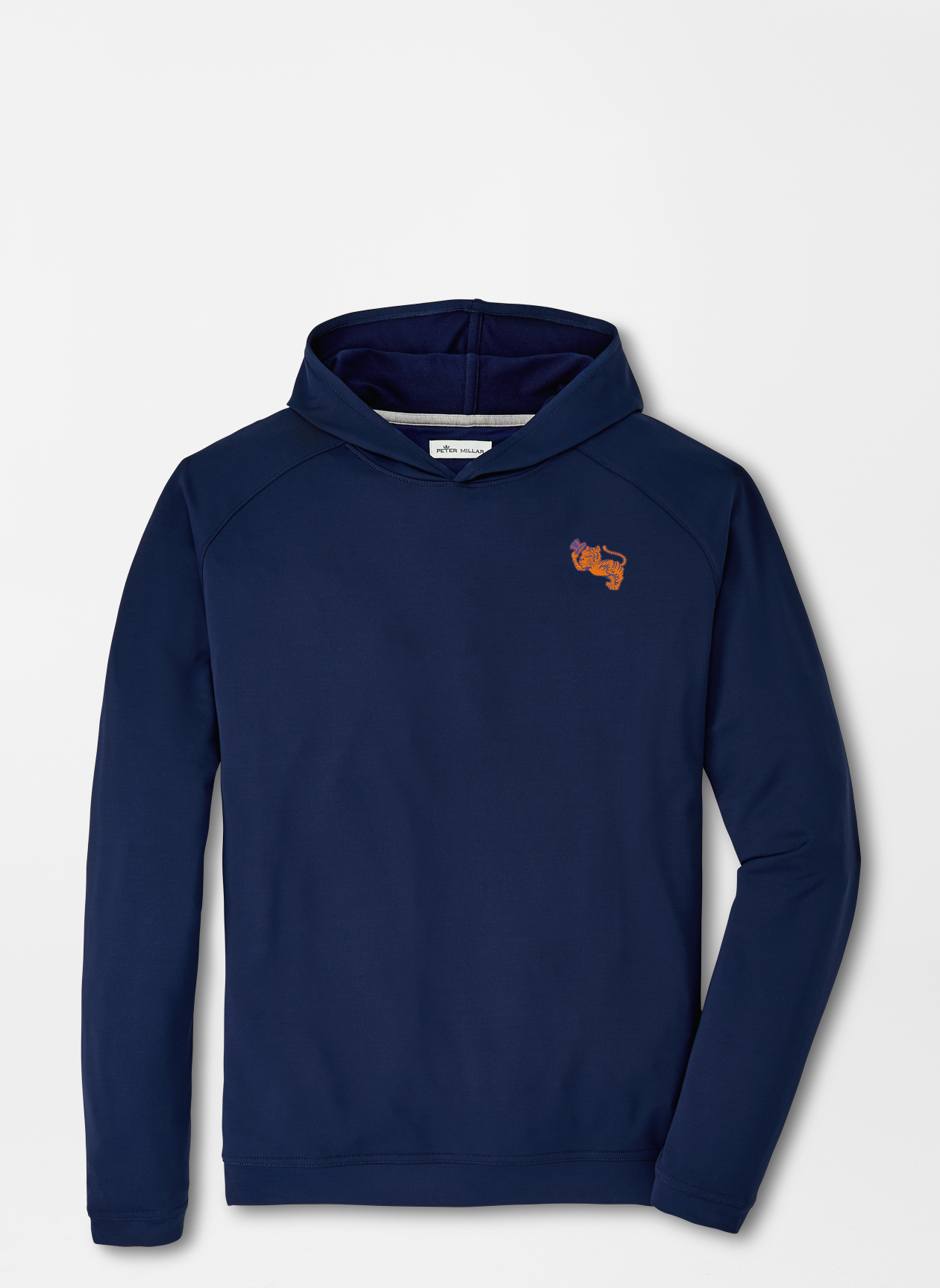 Clemson Vault Pine Performance Hoodie Peter Millar