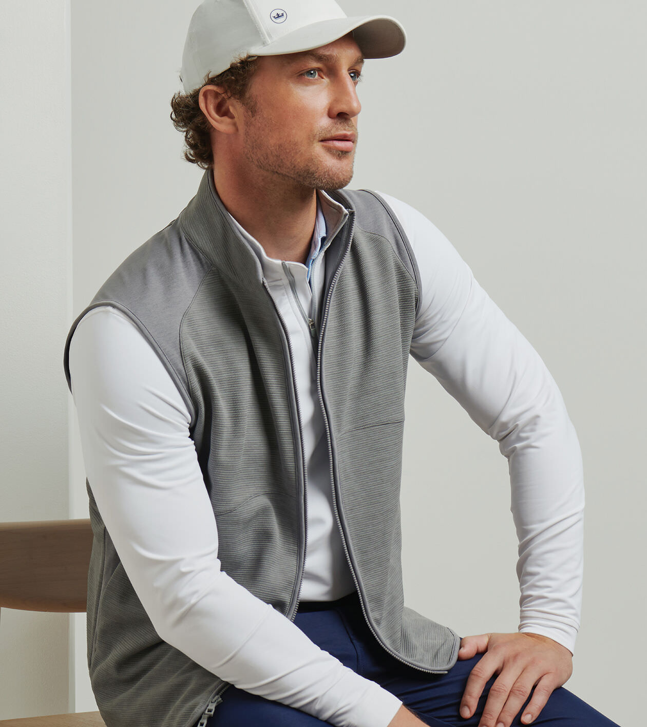 【MARTE】Cut Jacquard Vest MS_UTK004A_CKNI0532_BR40_5_M.