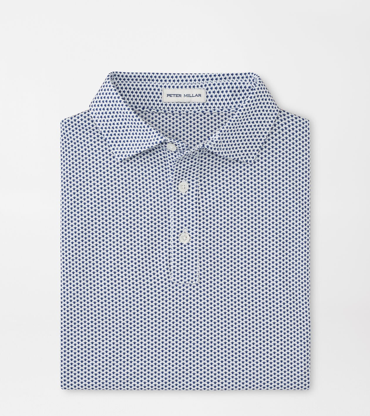 Turtle Print Crown Comfort Polo