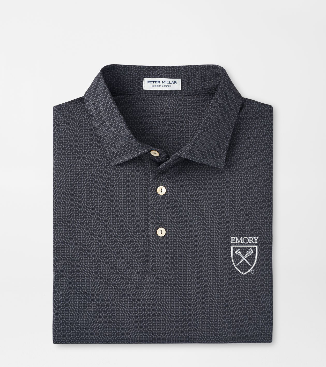 Emory Tesseract Performance Jersey Polo Men's Collegiate Apparel