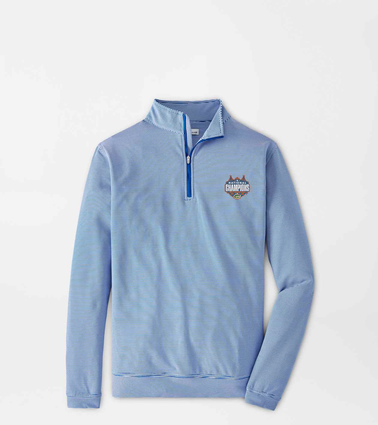 Blue Stripe Performance Quarter Zip main image 1