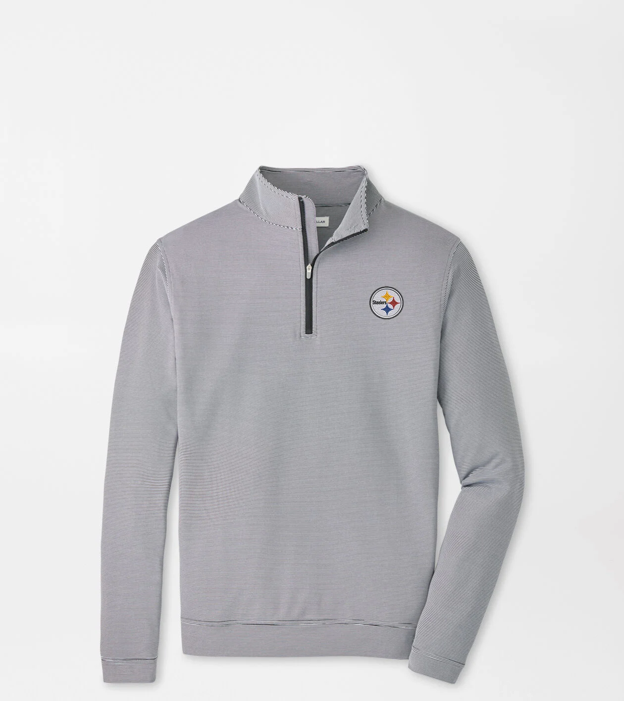 Pittsburgh Steelers Perth Sugar Stripe Performance Quarter-Zip