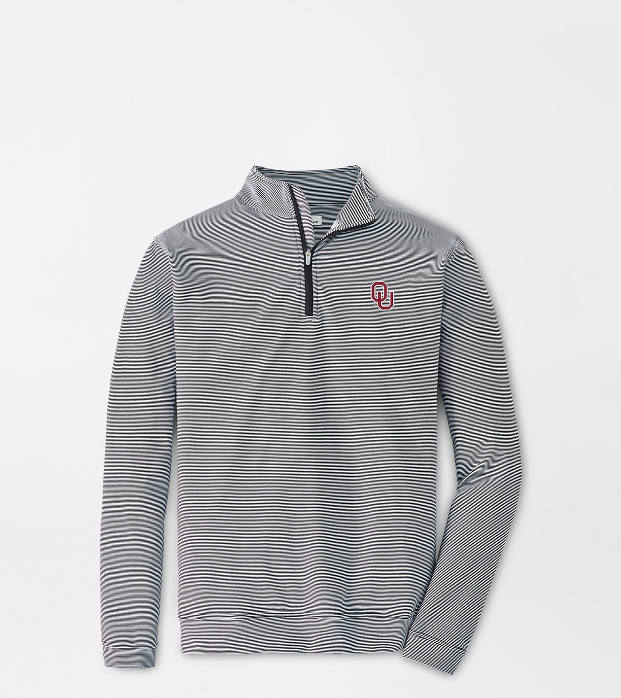 Oklahoma Perth Mini-Stripe Performance Pullover