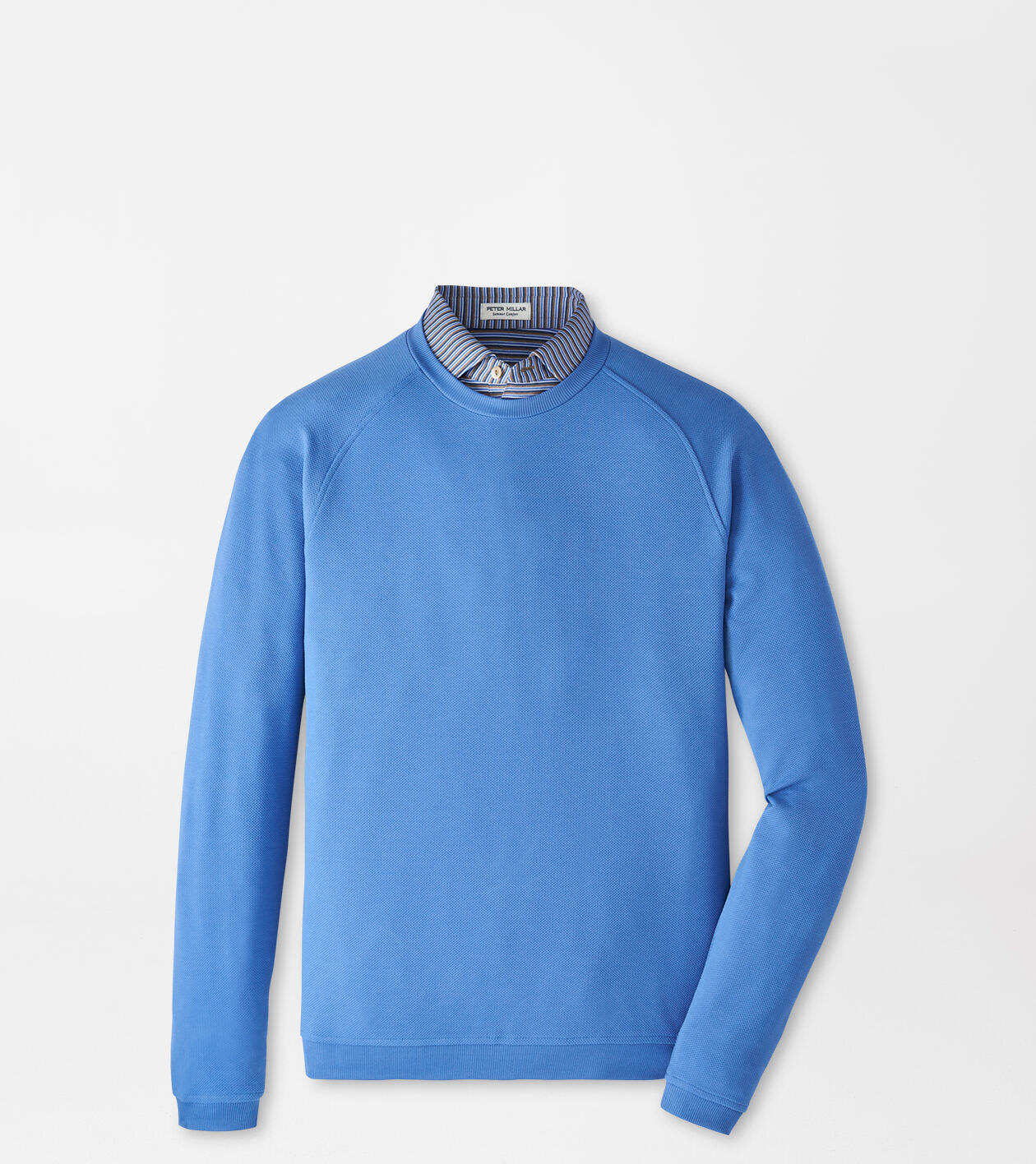 Cradle Piqué Performance Crewneck | Men's Pullovers | Peter Millar