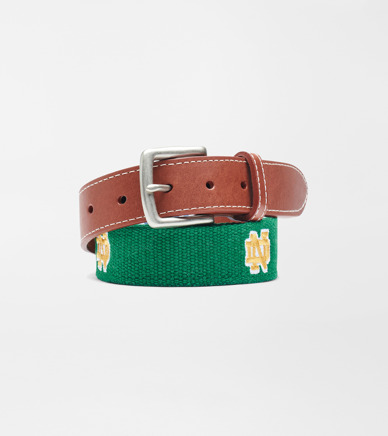 Notre Dame ND Logo Belt | Men's Collegiate Apparel