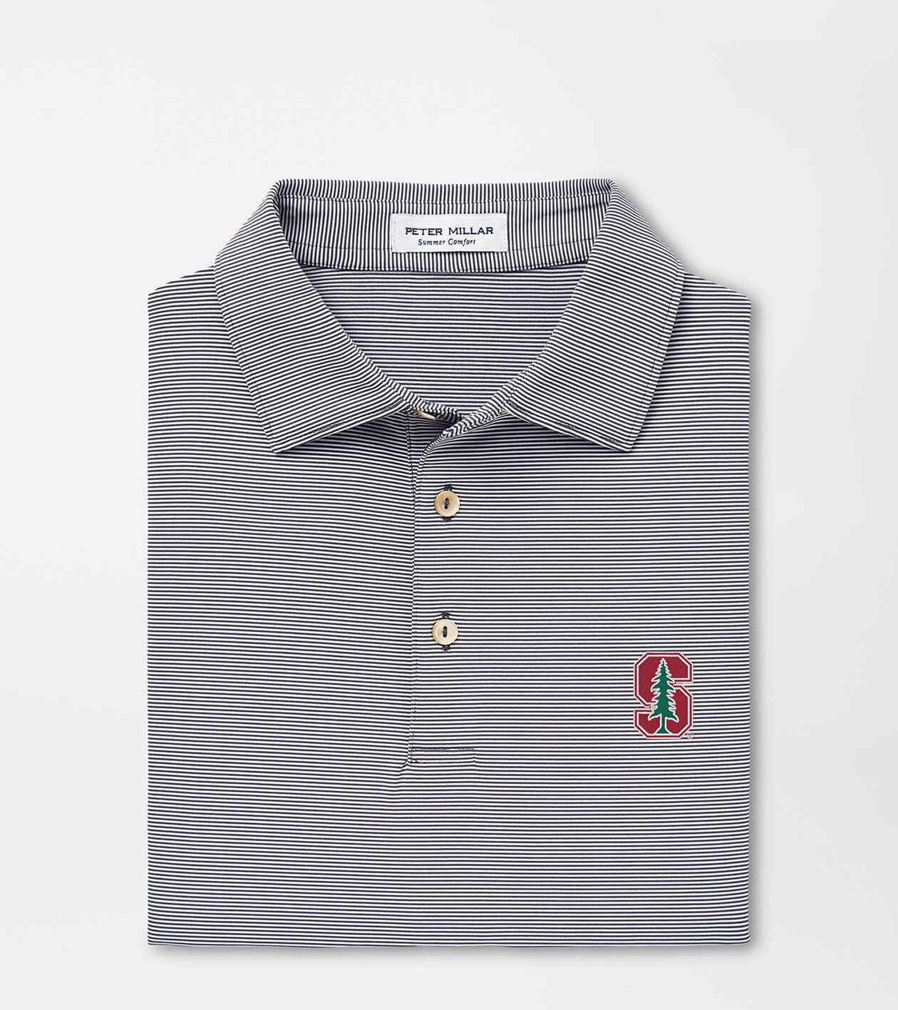 Stanford Jubilee Stripe Performance Polo