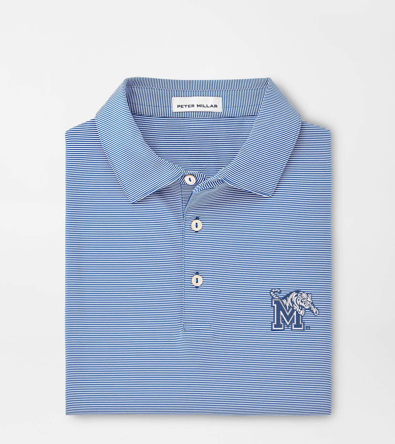 Memphis Jubilee Stripe Performance Polo