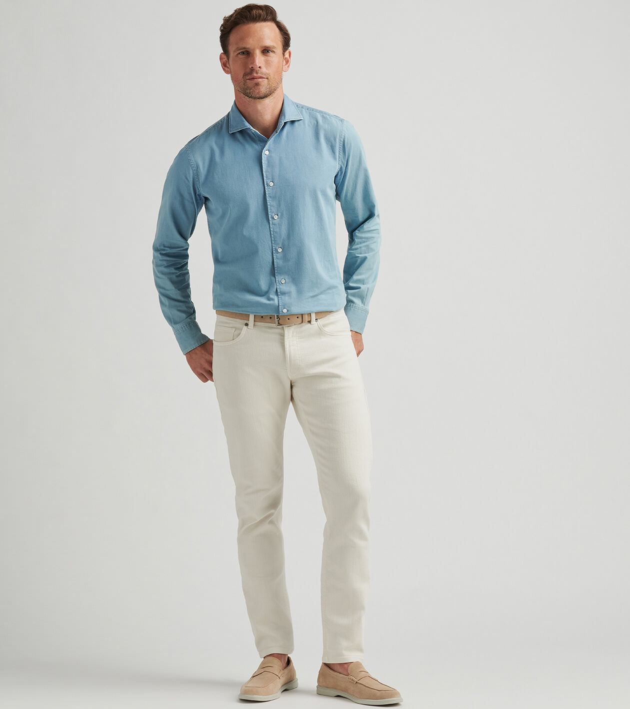 Fairfield Garment Dyed Denim | Men's Pants | Peter Millar