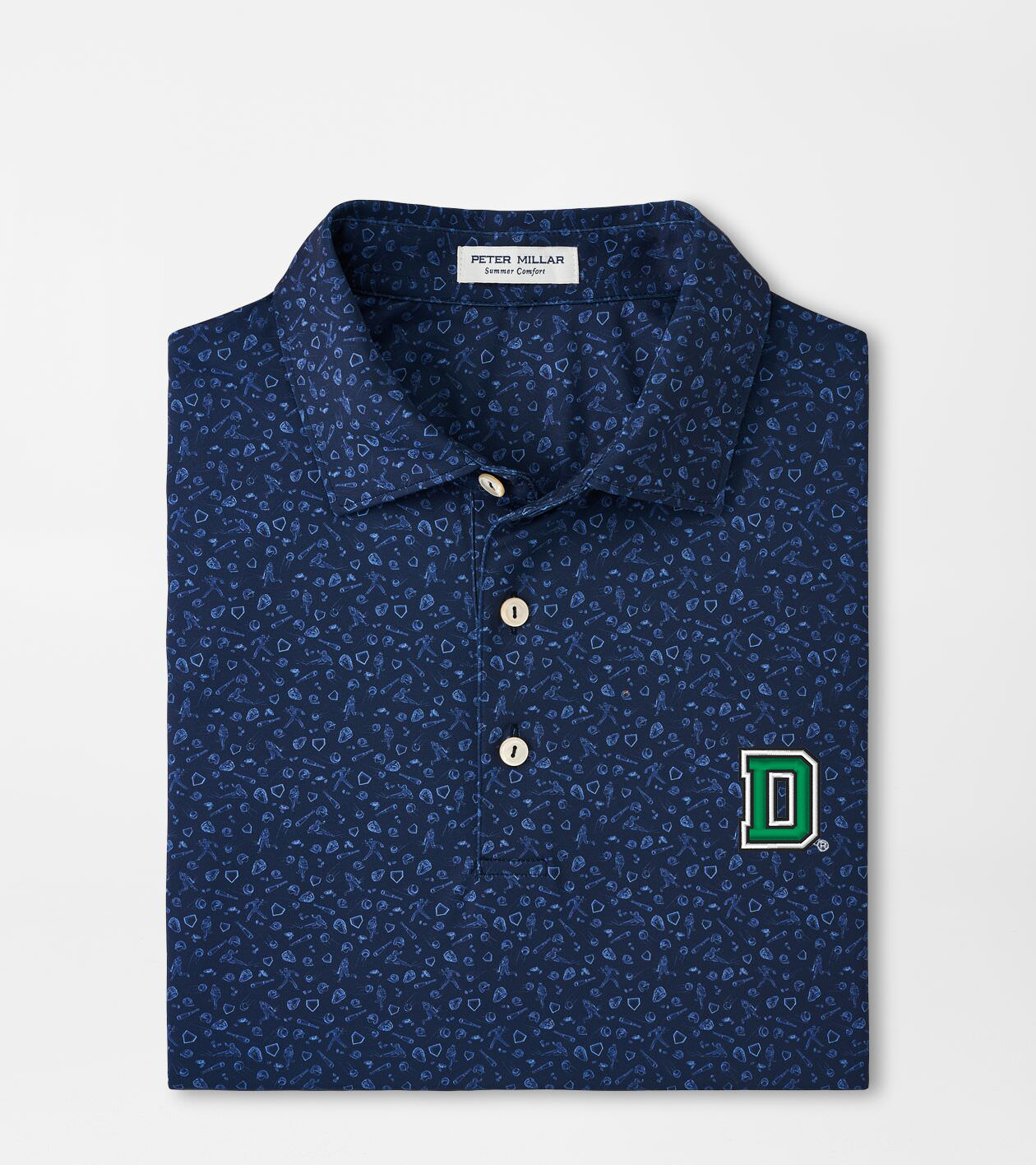 Dartmouth Batter Up Performance Jersey Polo Men's Collegiate Apparel