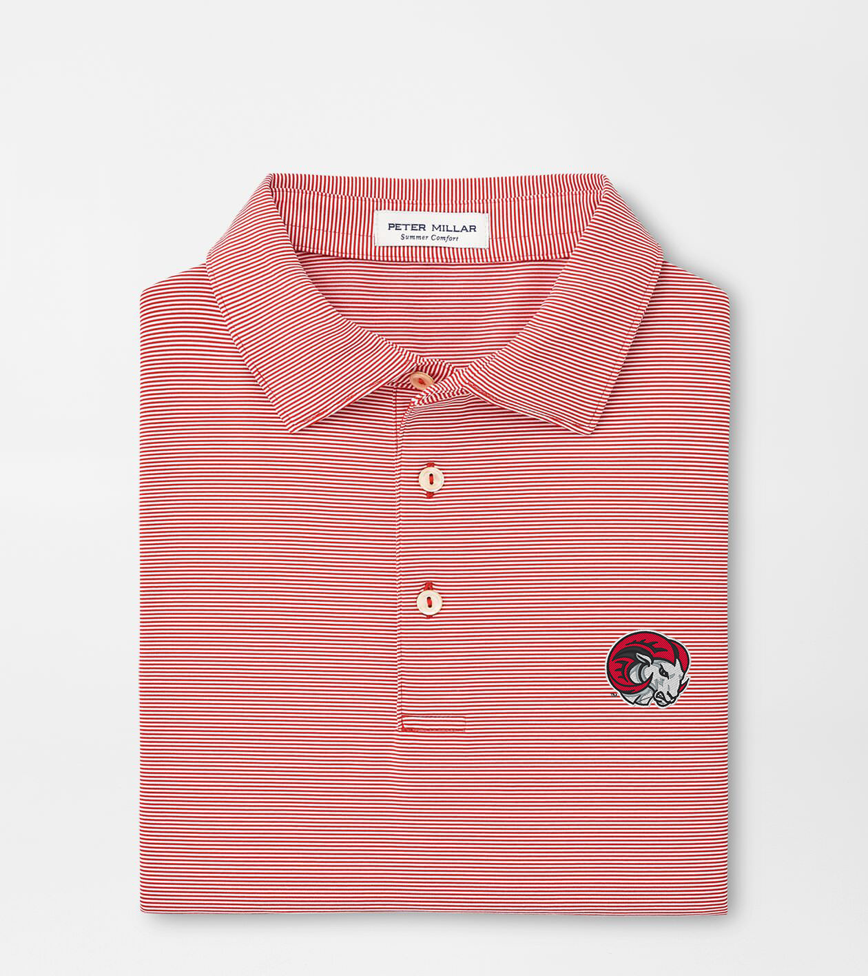 Winston Salem State Jubilee Stripe Performance Polo