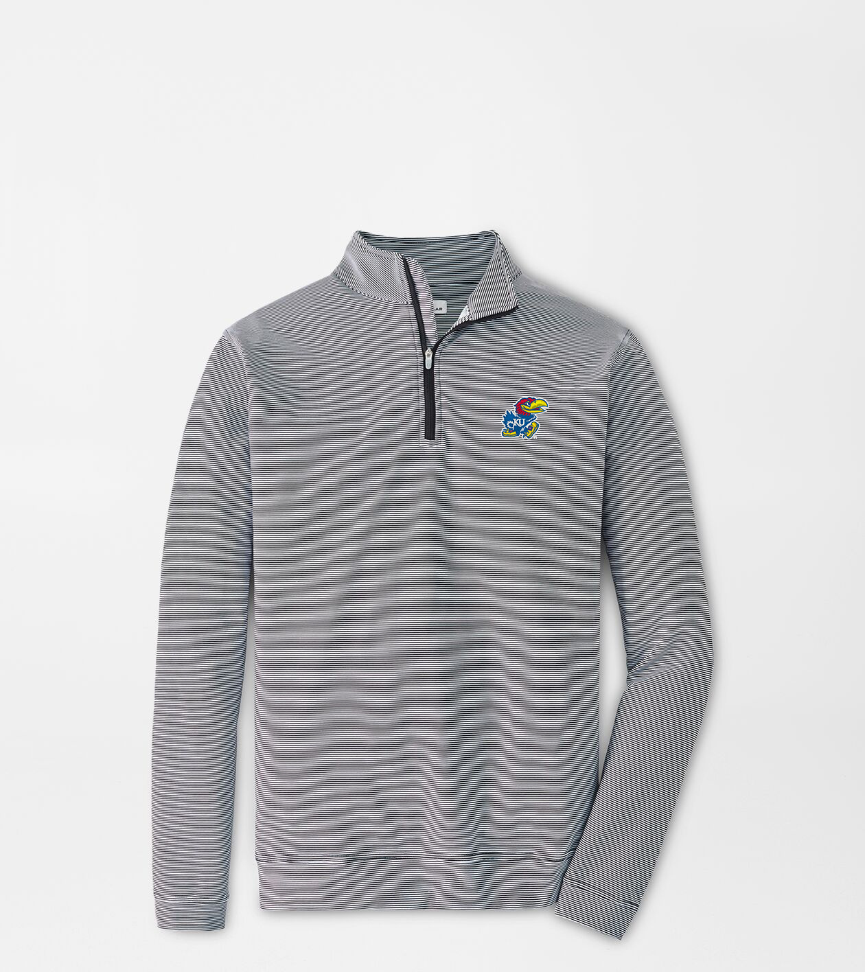 Kansas Perth Mini-Stripe Performance Pullover
