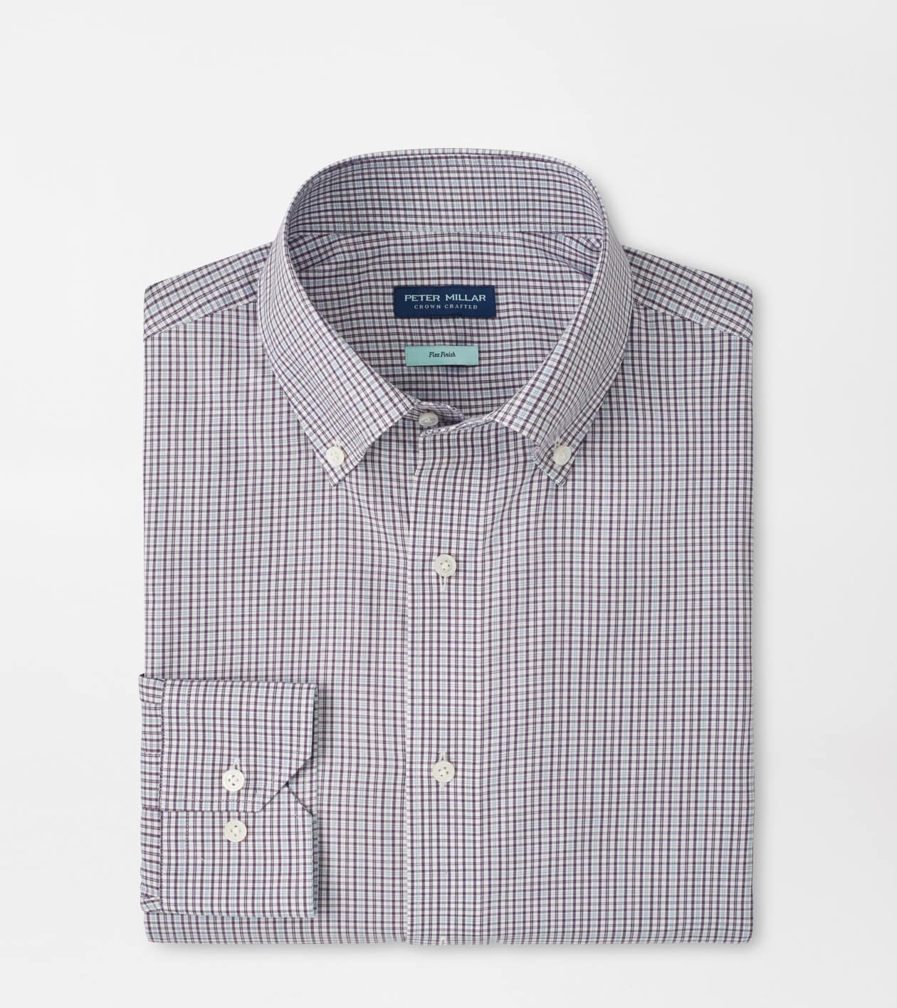 Peter Millar Men's Marco Cotton Sport Shirt | Color: Purple Fig | Size: S Peter Millar Men's Marco Cotton Sport Shirt | Color: Purple Fig | Size: S