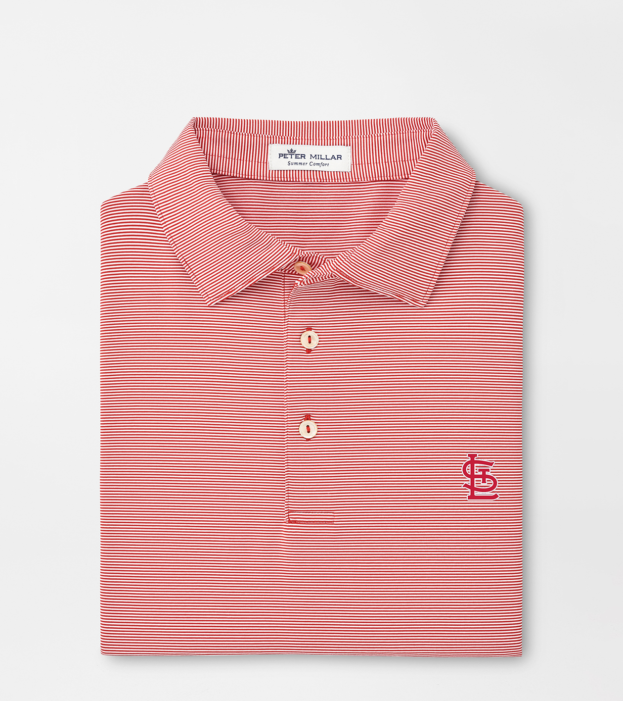 St. Louis Cardinals Jubilee Stripe Performance Polo | Men's