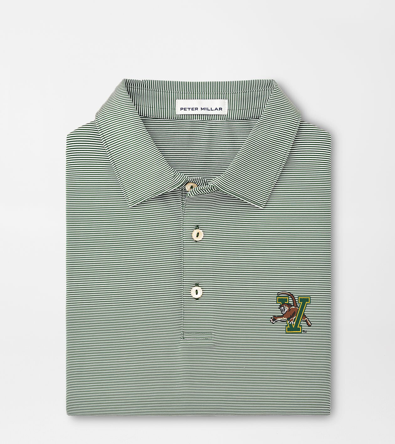 Vermont Jubilee Stripe Performance Polo
