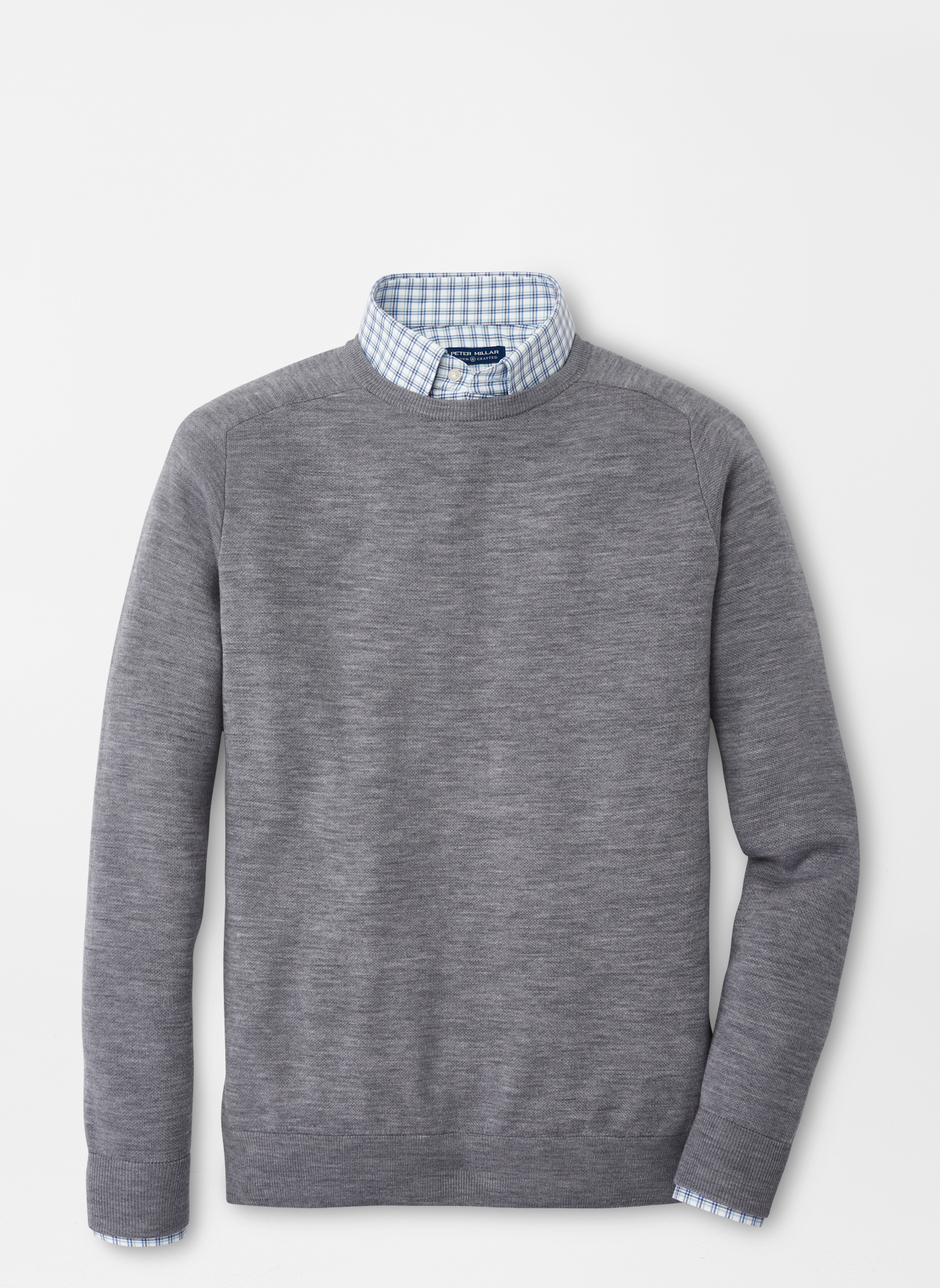 Wool Interlock Crewneck | Peter Millar Wool Interlock Crewneck | Peter Millar