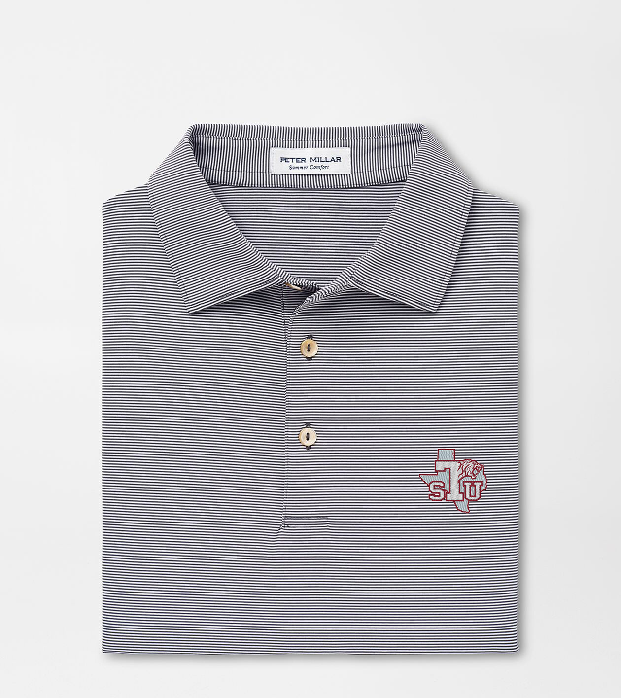 Texas Southern Jubilee Stripe Performance Polo