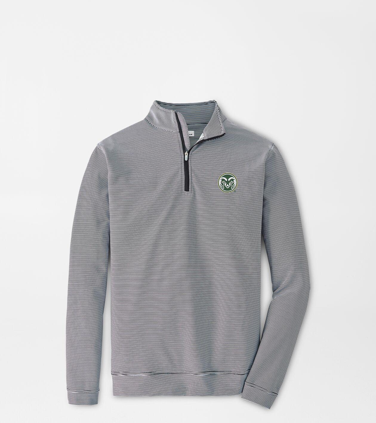 Colorado State Perth Mini-Stripe Performance Pullover