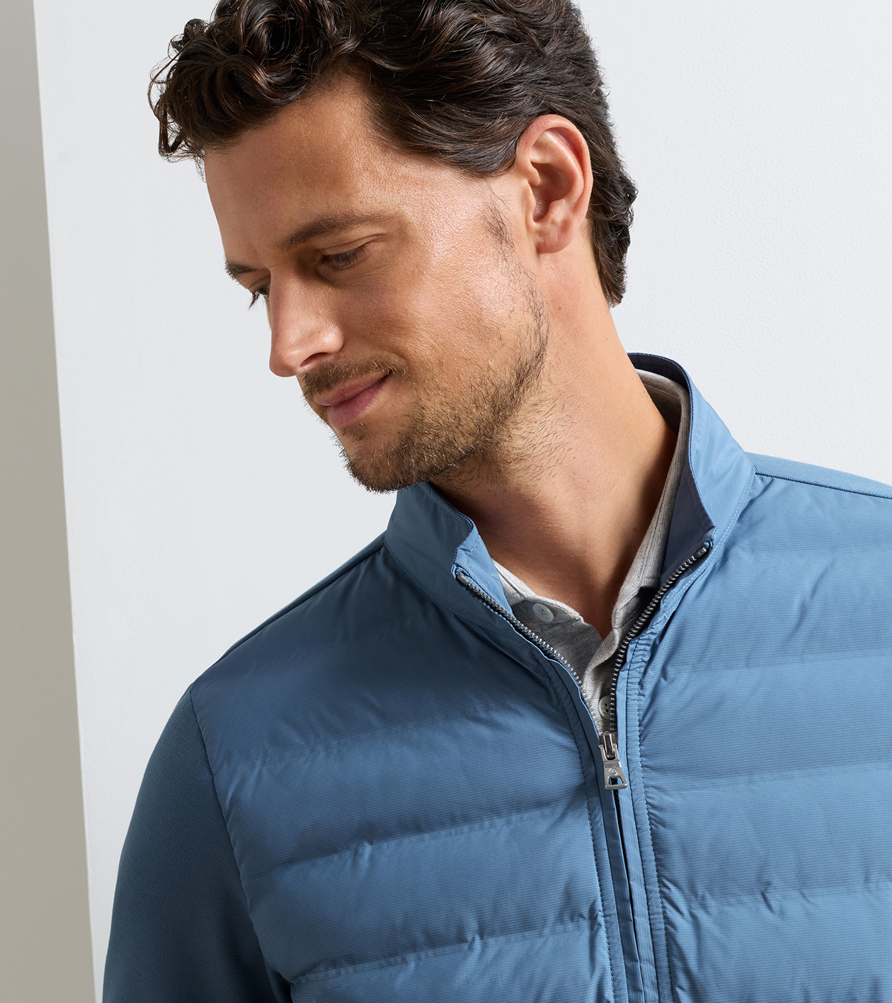 Winsome Hybrid Cardigan | Men's Jackets & Coats | Peter Millar