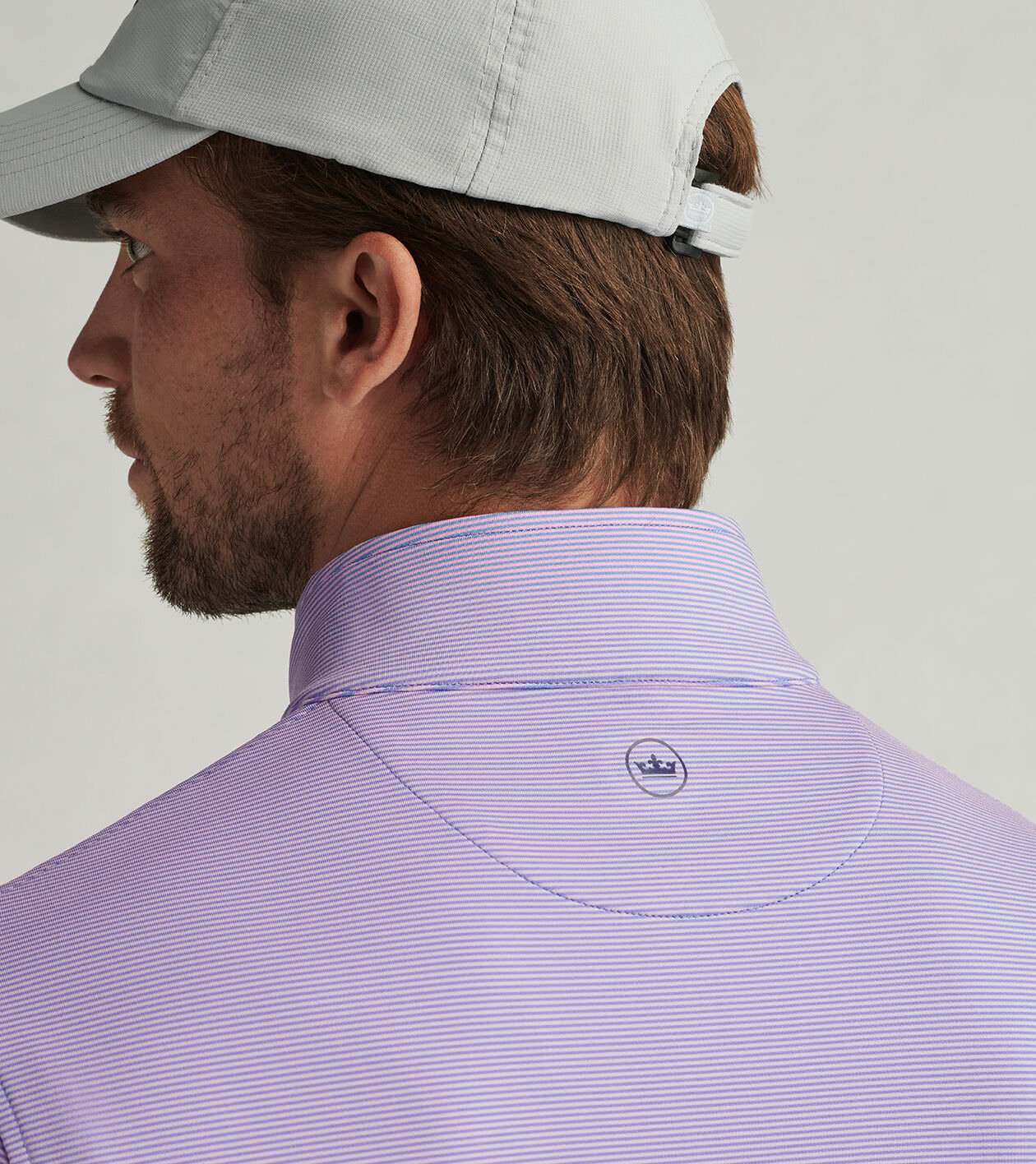Perth Sugar Stripe Performance Quarter-Zip